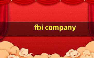 fbi company